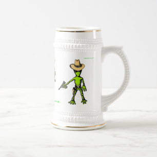 Tasse de bière drôle étrangère