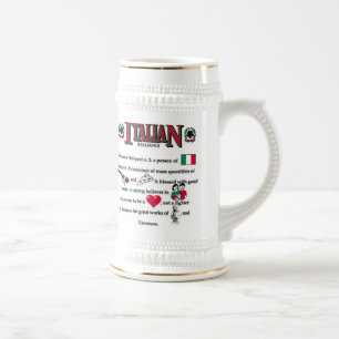 Tasse de bière italienne