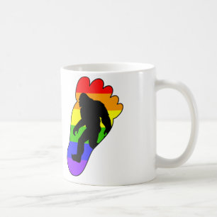 Tasse de Bigfoot de gay pride
