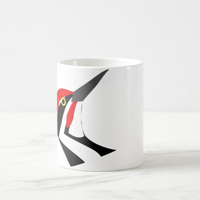 Tasse de BirdFace Pileated (Centre)