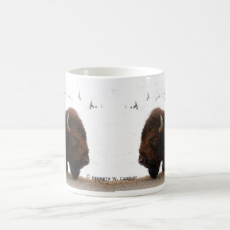 Tasse de bison de sommeil
