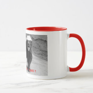 Tasse de blaireau de miel