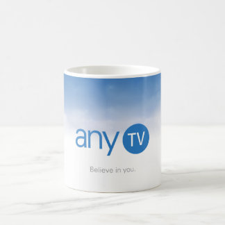 tasse de blanc d'any.TV