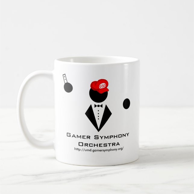 Tasse de blanc de GSO (Gauche)