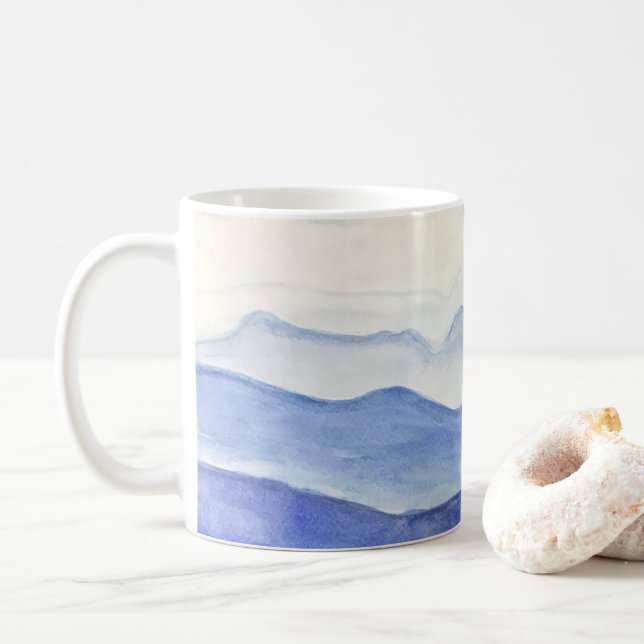 Tasse de Blue Ridge Mountains (Avec donut)