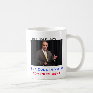 Tasse de Bob Dole en 2012