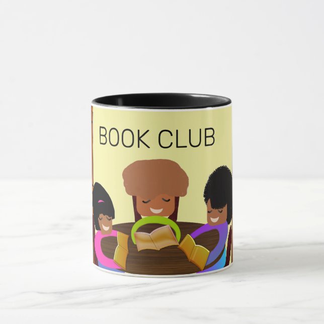 Tasse de boisson de club de lecture (Centre)
