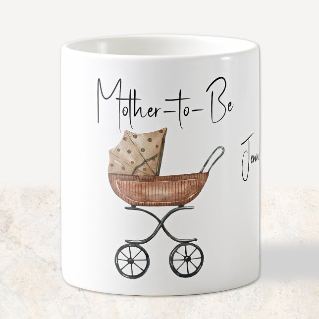 Tasse de boisson Future Maman Poussette pour Bébé  (Créateur téléchargé)