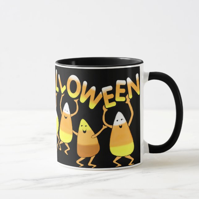 Tasse de bonbons au maïs à Halloween (Droite)