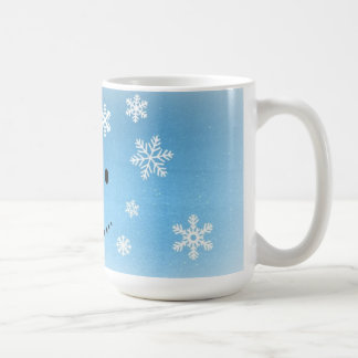 Tasse de bonhomme de neige