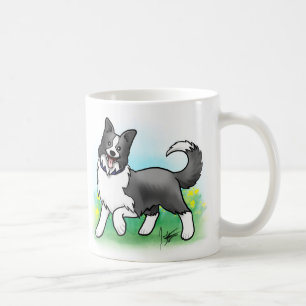 Tasse de border collie