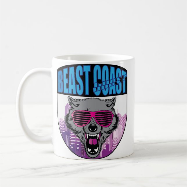 Tasse de bouclier de côte de bête (Gauche)