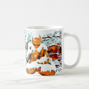 tasse de Bouddha de neige