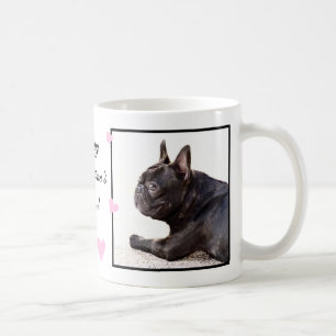Tasse de bouledogue français de heureuse