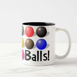Tasse de boules pour des joueurs et TOUS de