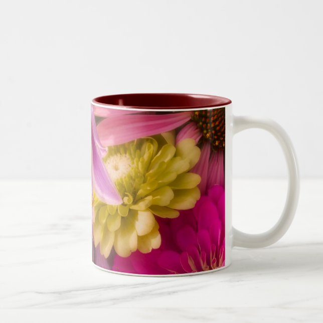 Tasse de bouquet floral (Droit)