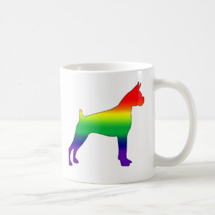 Tasse de boxeur de gay pride