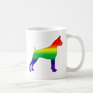 Tasse de boxeur de gay pride
