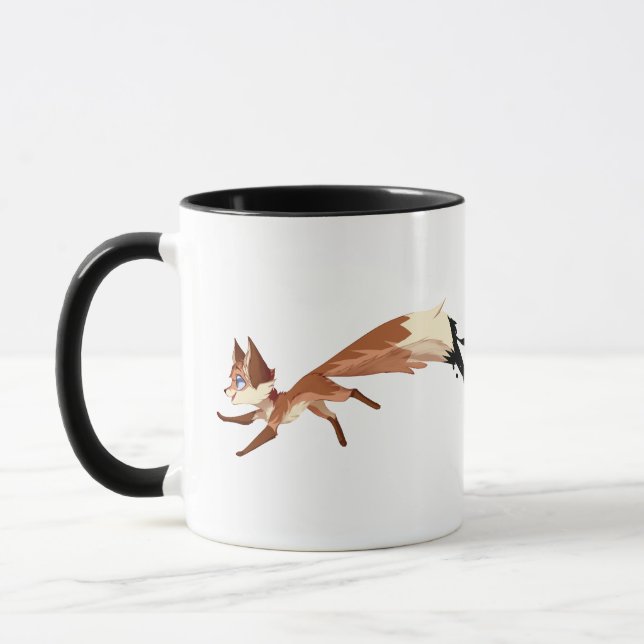 Tasse de brosse d'encre (Gauche)
