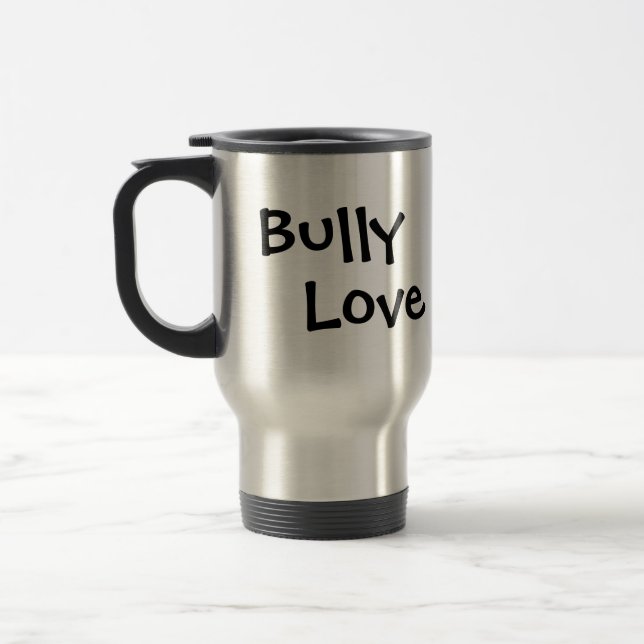 Tasse de Bullmastiff d'amour de despote (Gauche)