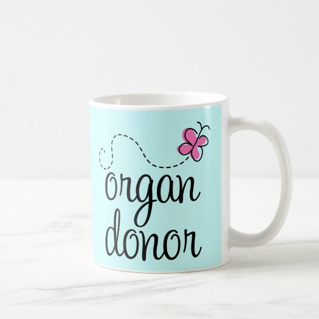 Tasse de cadeau de donateur d'organe (Droite)