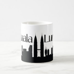 Tasse de cadeau de point de repère de Kuala