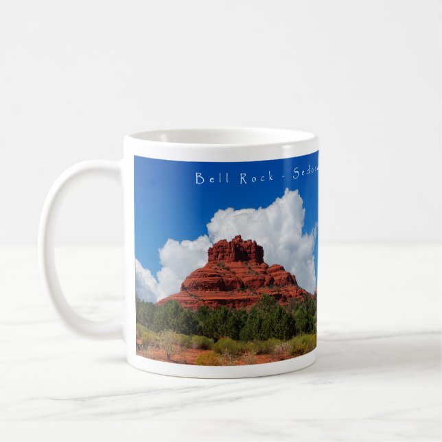 Tasse de cadeau de roche de Bell de Sedona (Gauche)