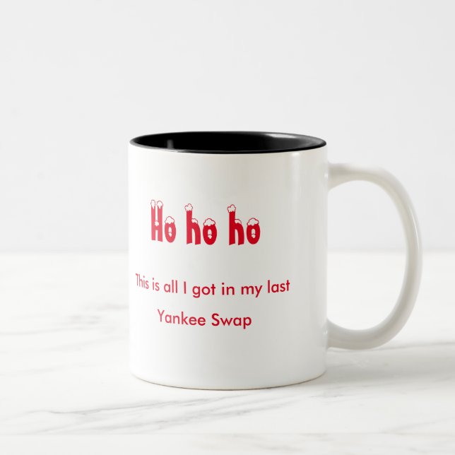 Tasse de cadeau d'échange de Yankee (Droit)
