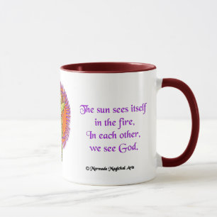 Tasse de caducée de vortex, 15oz