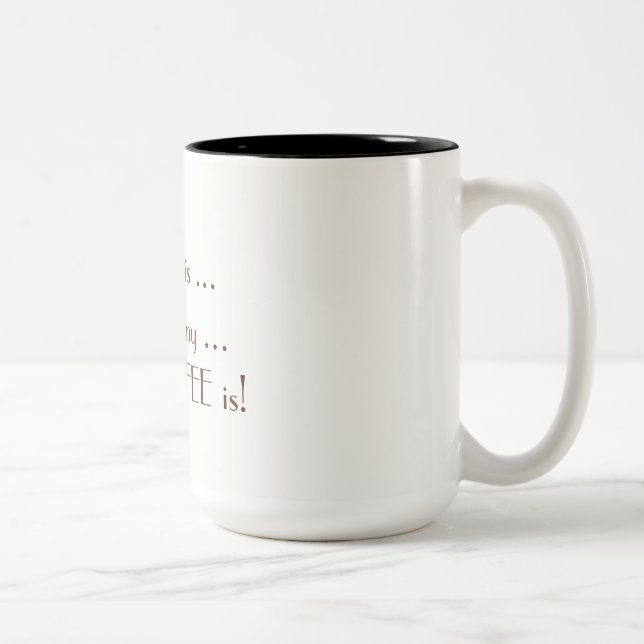 Tasse de café À LA MAISON (Droit)