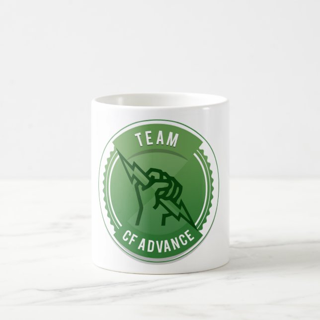 Tasse de café à l'avance de CF d'équipe (Centre)