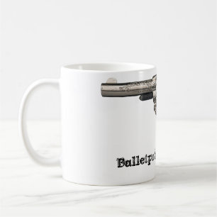 Tasse de café à l'épreuve des balles d'arme à