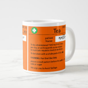 Tasse de café à prescription drôle personnalisée