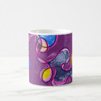 Tasse de café abstraite Chakra du cœur (version vi