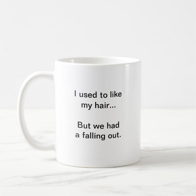 tasse de café amusante pour chauds gars (Gauche)