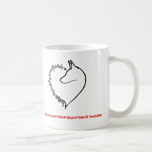 Tasse de café animale d'Alaska officielle de (Droite)