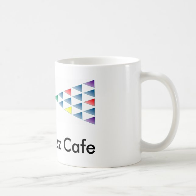 Tasse de café argentée de café de bourdonnement - (Droite)