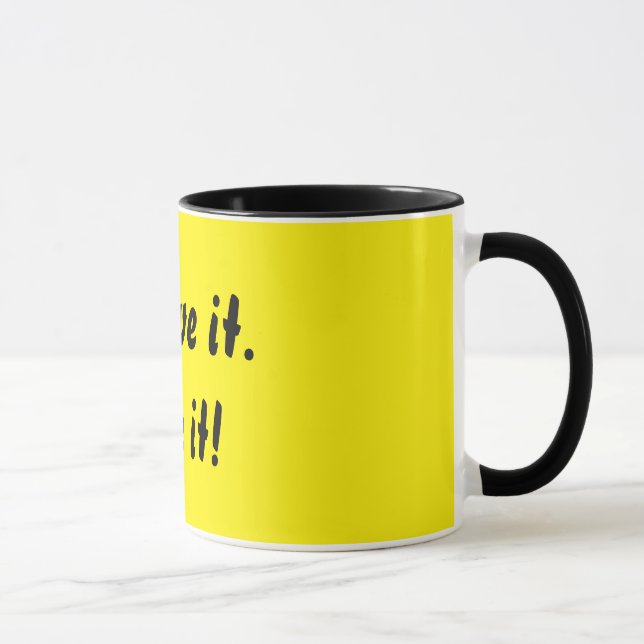 Tasse de café Aspirational (Droite)