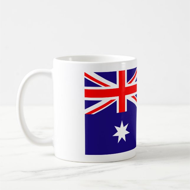 Tasse de café australienne de drapeau (Gauche)