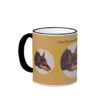 Tasse de café australienne de sonnerie de Kelpie
