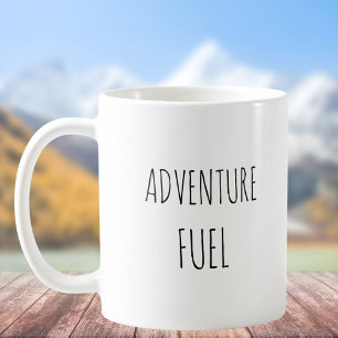 Tasse de café avec citation drôle de mème d'aventu