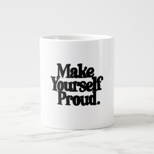Tasse de café avec citation motivationnelle 'Faite