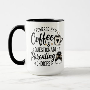 Tasse de café avec citation parentale