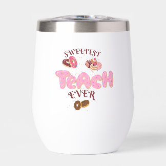 Tasse de café avec Donuts Mignons Prof Super