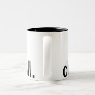 Tasse de café avec la conception de foret