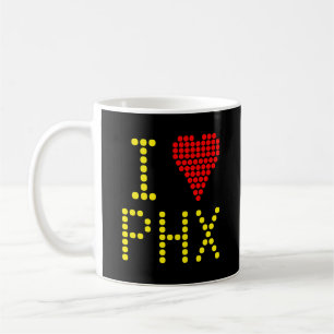 Tasse de café avec le code aéroportuaire favori