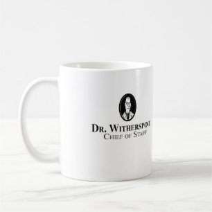 Tasse de café avec le logo de "Dr. Witherspoon"