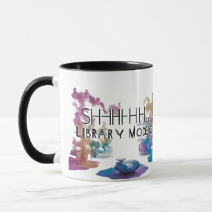 Tasse de café bicolore artistique pour amateur de