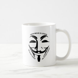 Tasse de café blanc anonyme