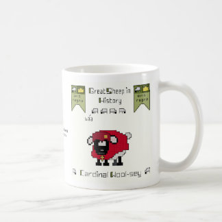 Tasse de café cardinale de Laine-sey